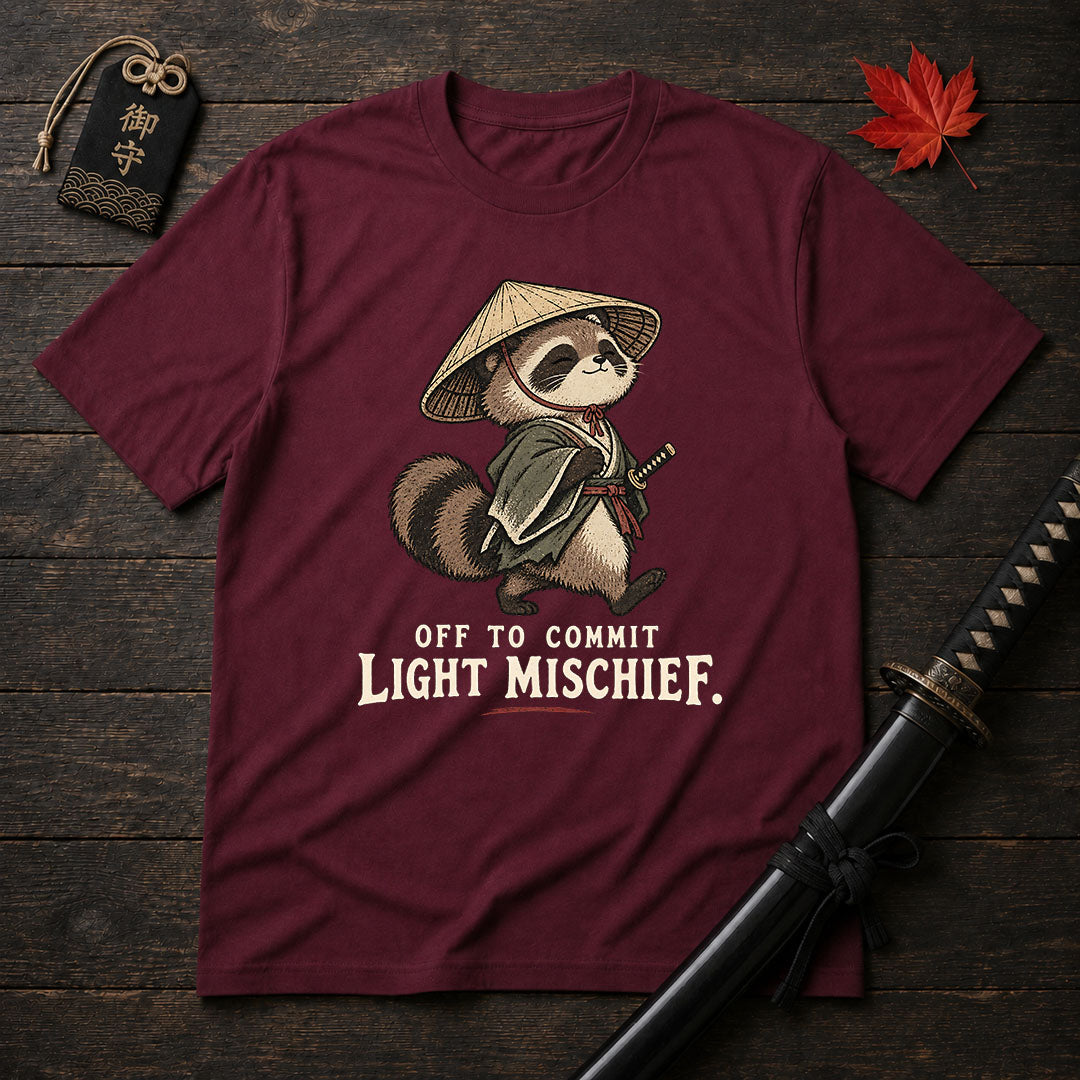 Off To Commit Light Mischief T-Shirt