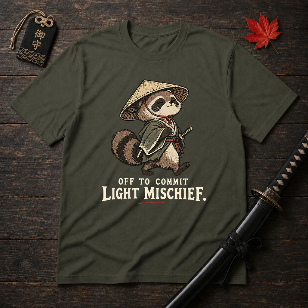 Off To Commit Light Mischief T-Shirt