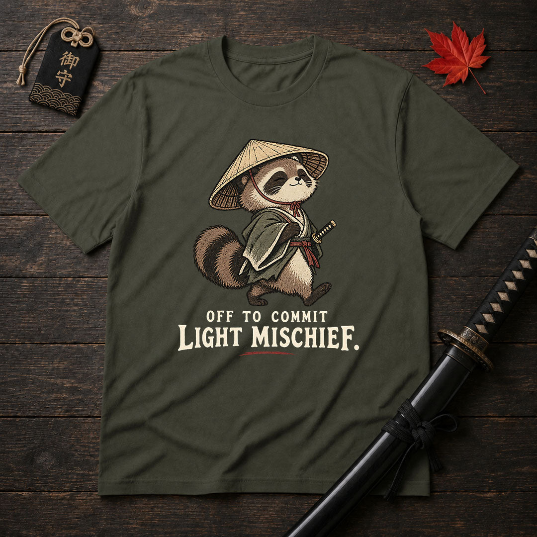 Off To Commit Light Mischief T-Shirt
