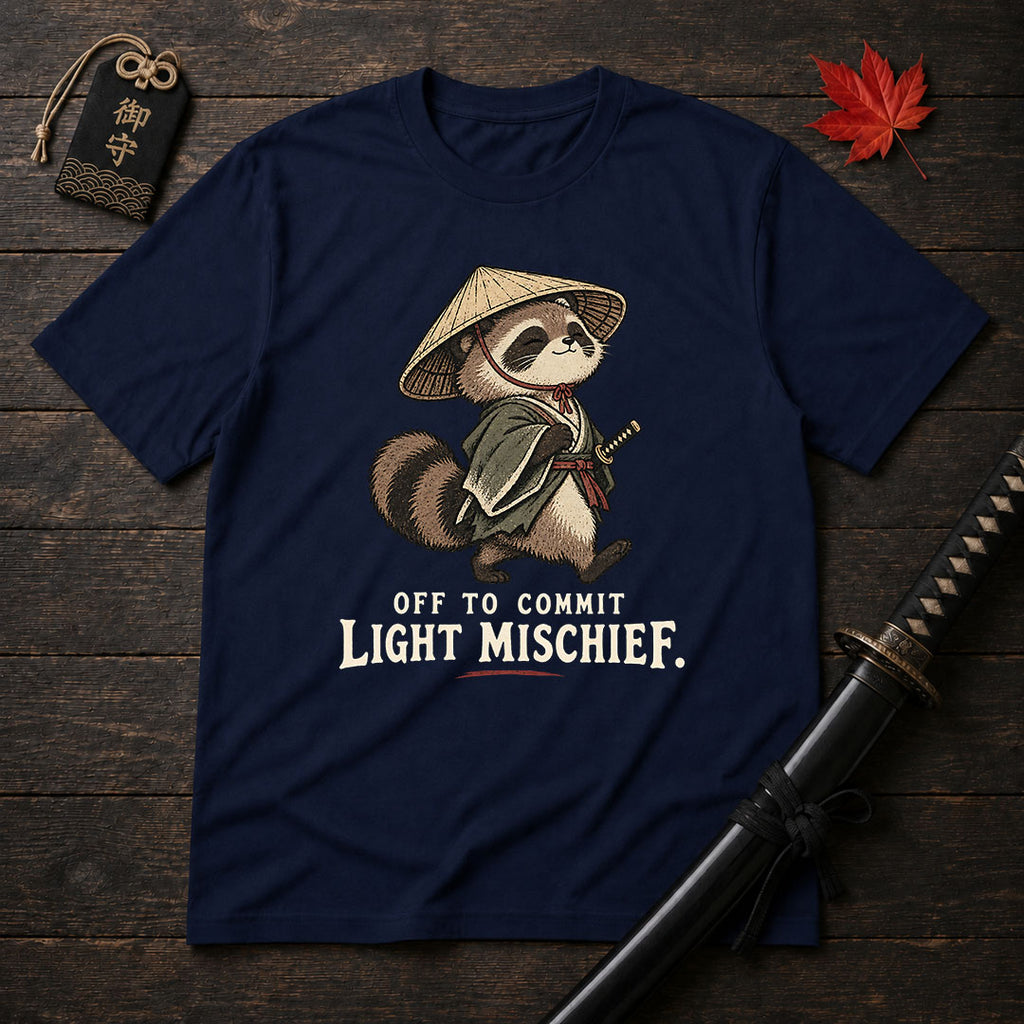 Off To Commit Light Mischief T-Shirt