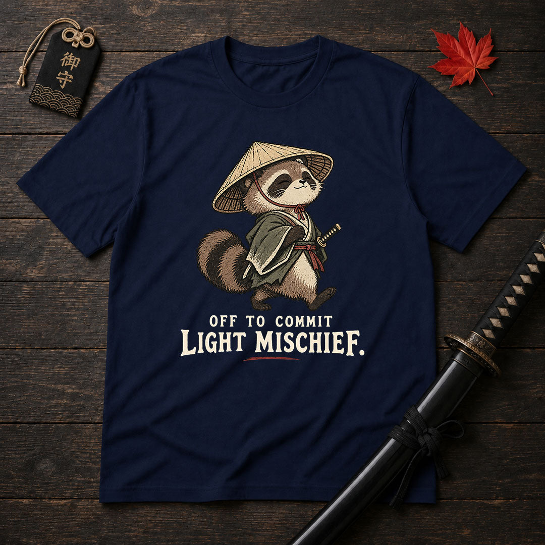 Off To Commit Light Mischief T-Shirt