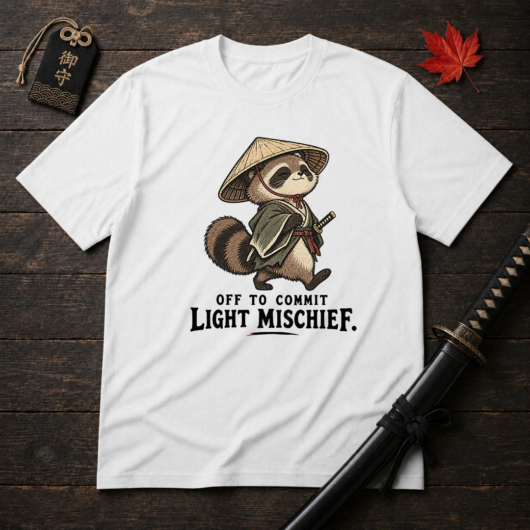Off To Commit Light Mischief T-Shirt