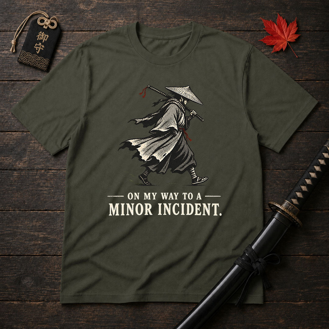 On My Way To A Minor Incident T-Shirt