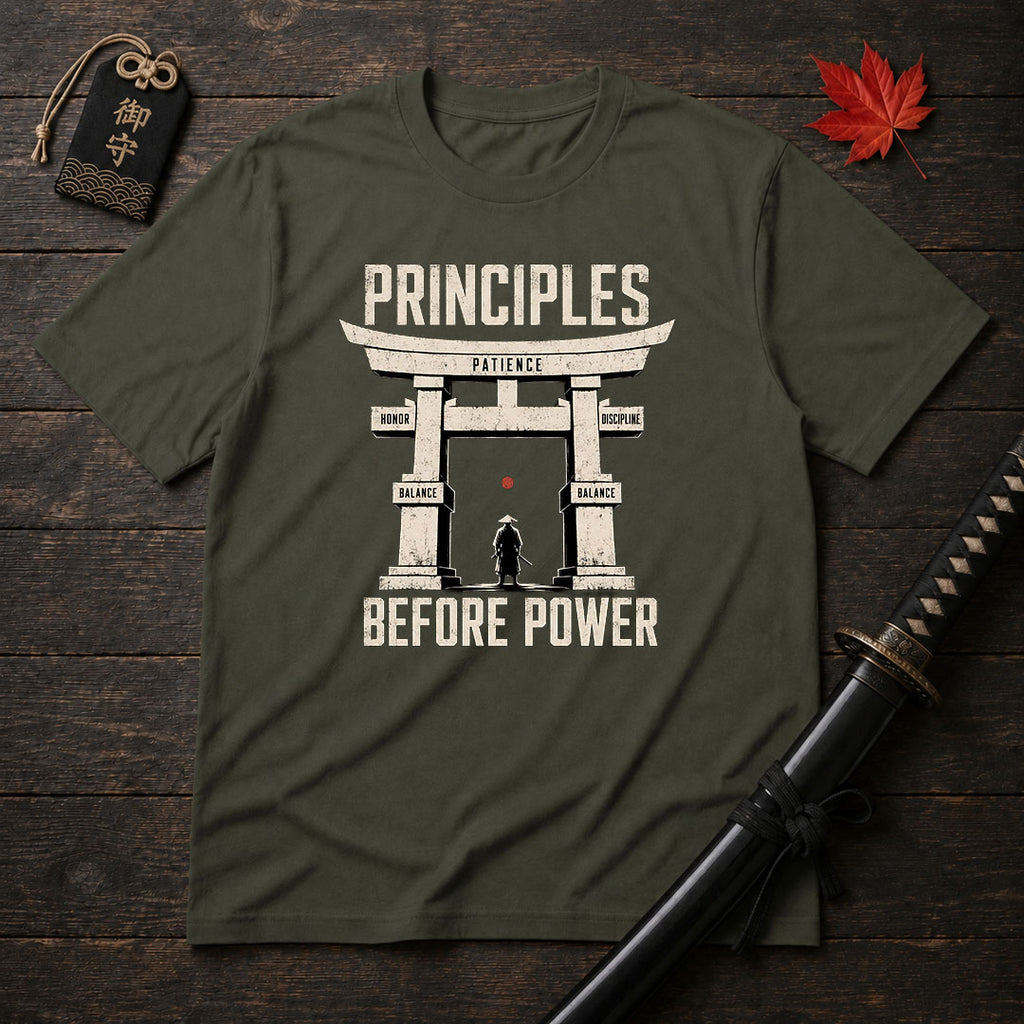 Principles Before Power T-Shirt