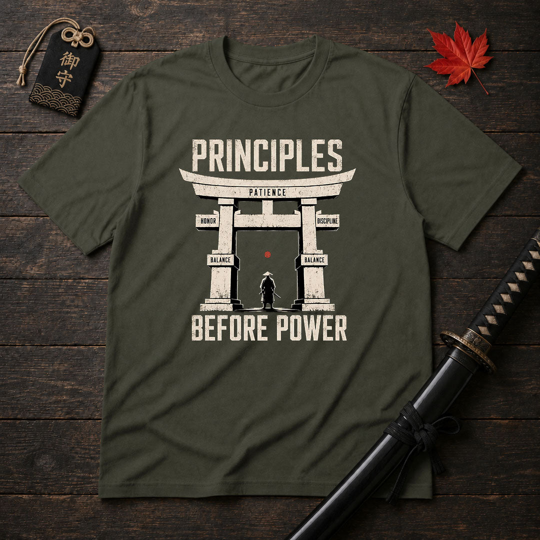Principles Before Power T-Shirt