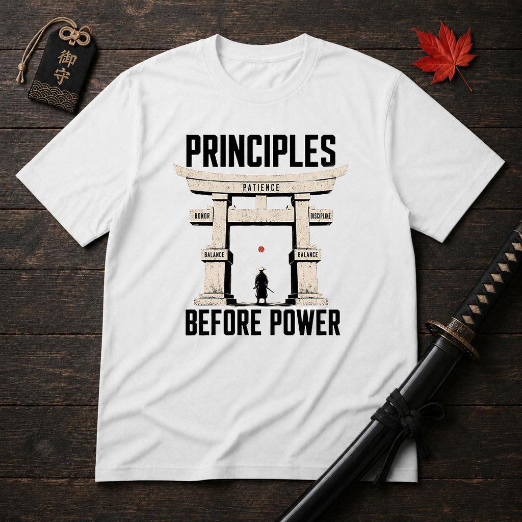 Principles Before Power T-Shirt