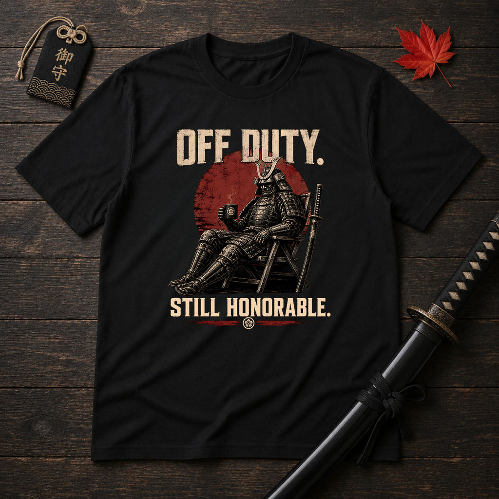 Relaxing Armored Warrior T-Shirt