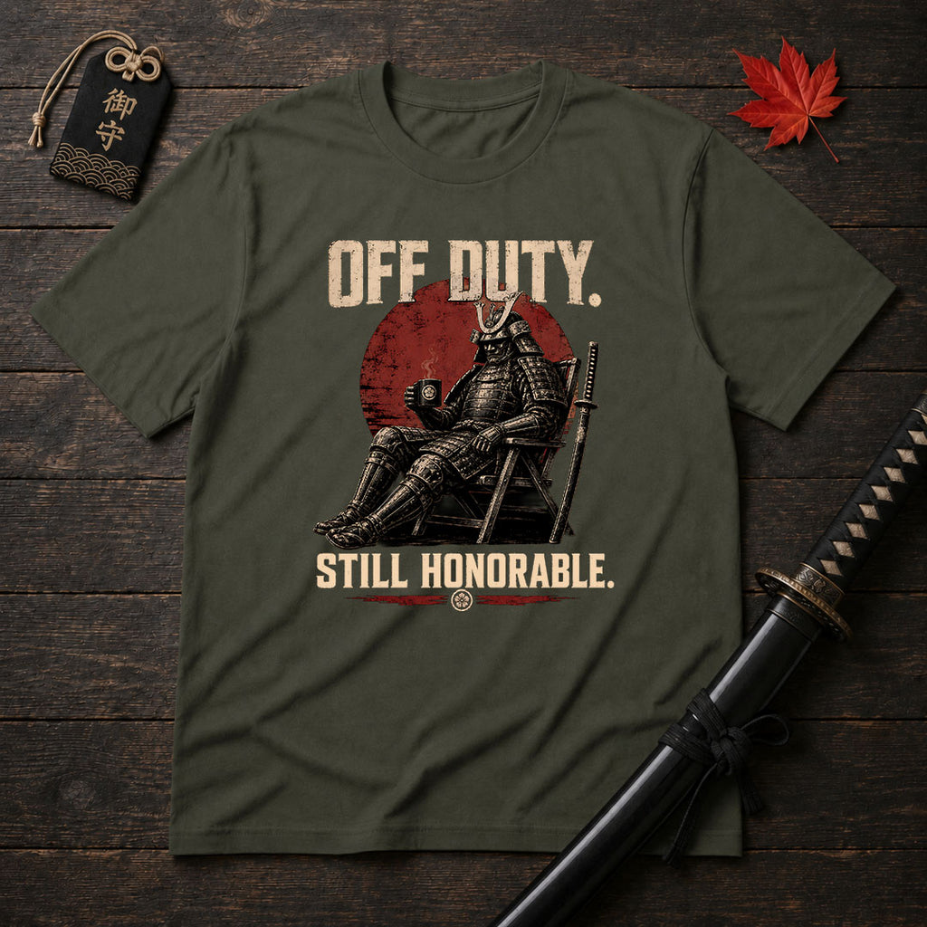 Relaxing Armored Warrior T-Shirt