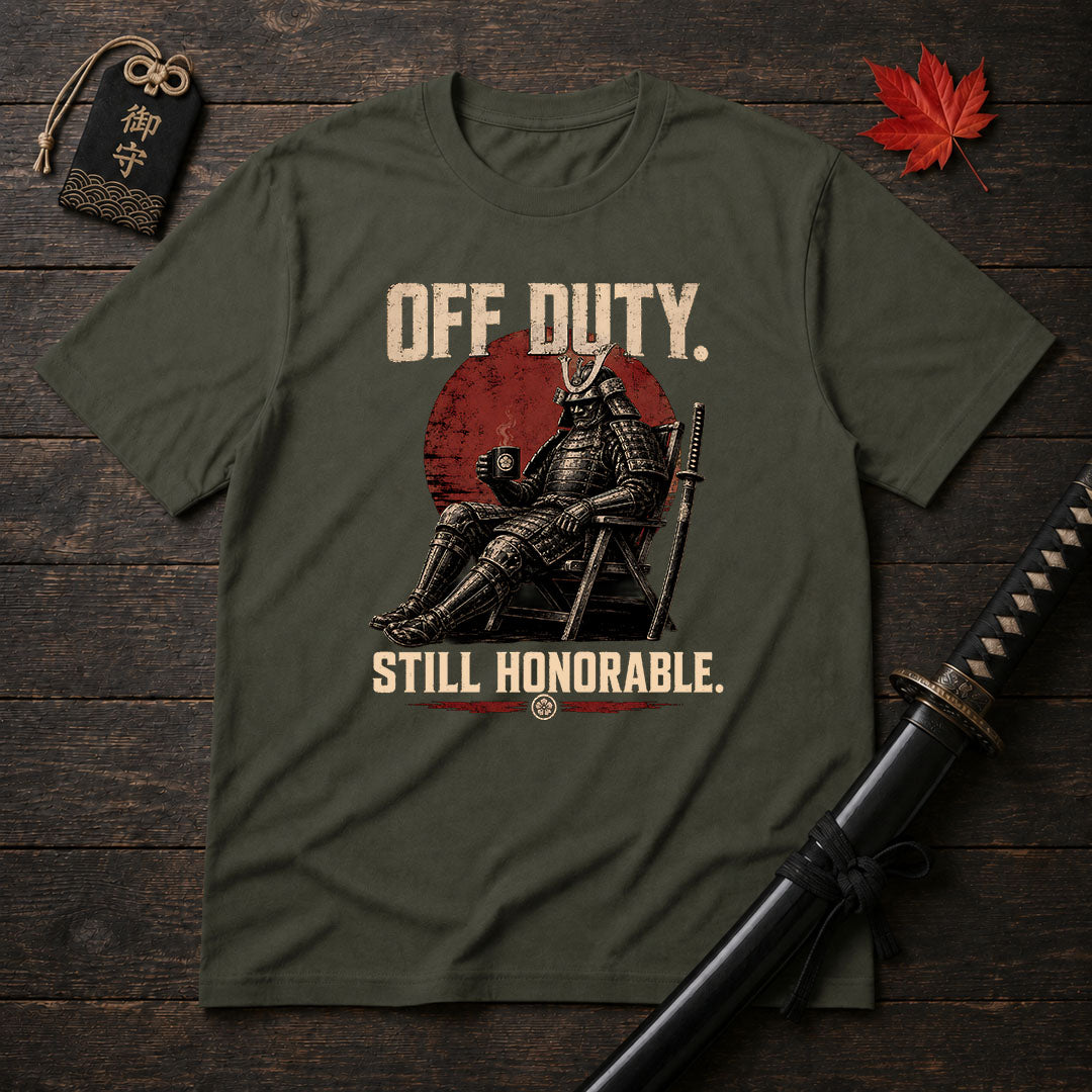 Relaxing Armored Warrior T-Shirt