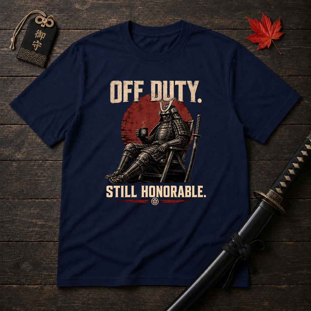 Relaxing Armored Warrior T-Shirt