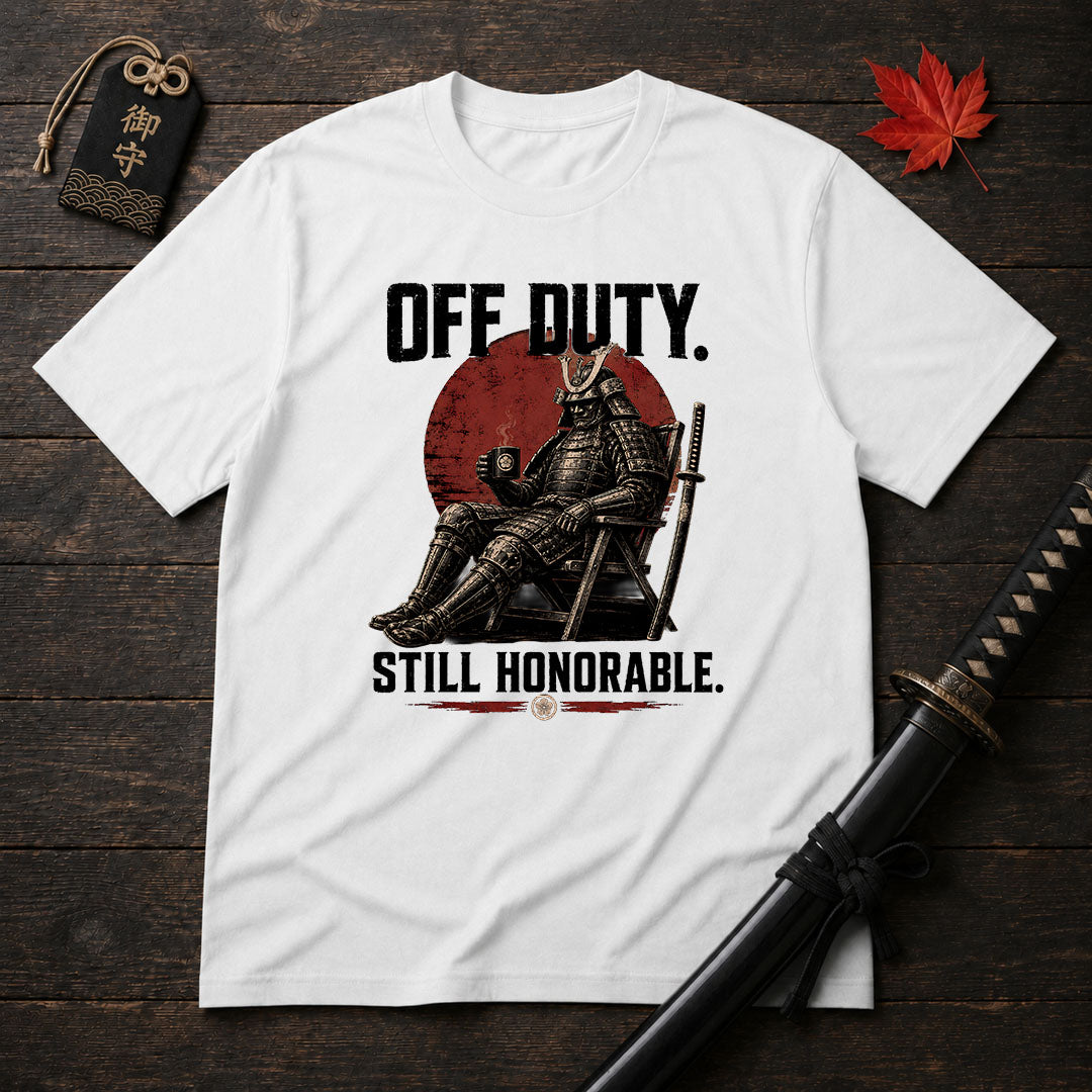 Relaxing Armored Warrior T-Shirt
