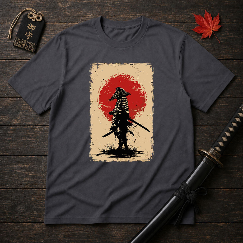 Ronin Silhouette And Sun T-Shirt