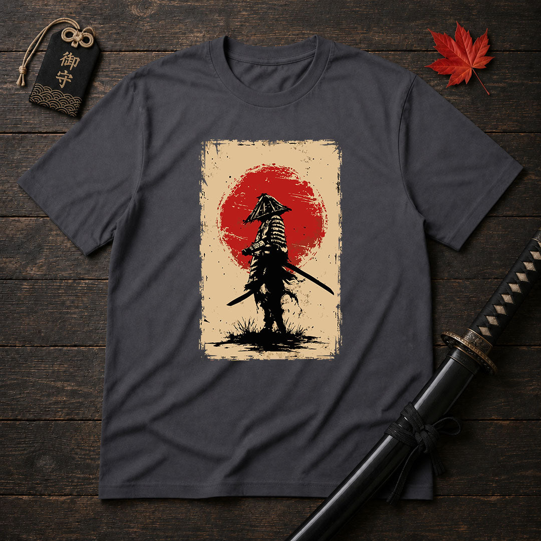 Ronin Silhouette And Sun T-Shirt
