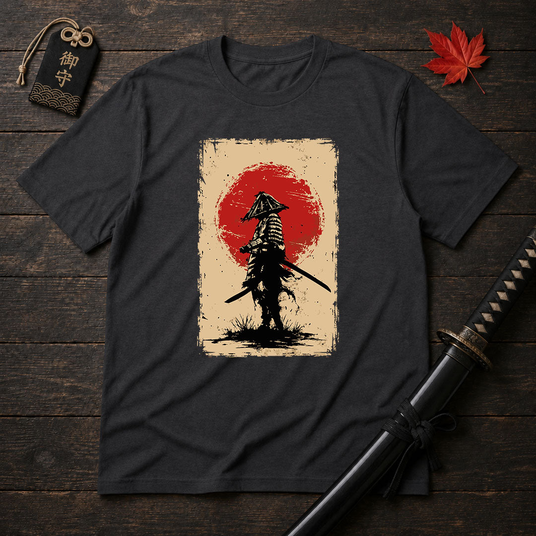 Ronin Silhouette And Sun T-Shirt