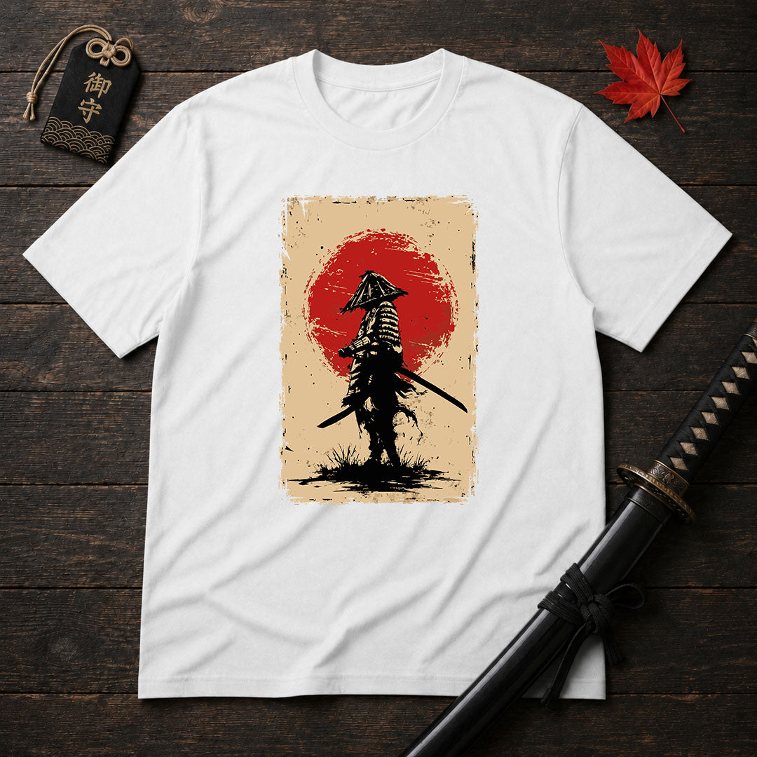 Ronin Silhouette And Sun T-Shirt