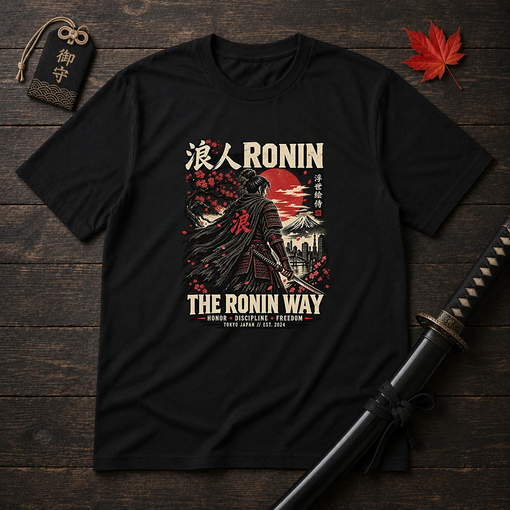 Ronin Under Red Sun T-Shirt
