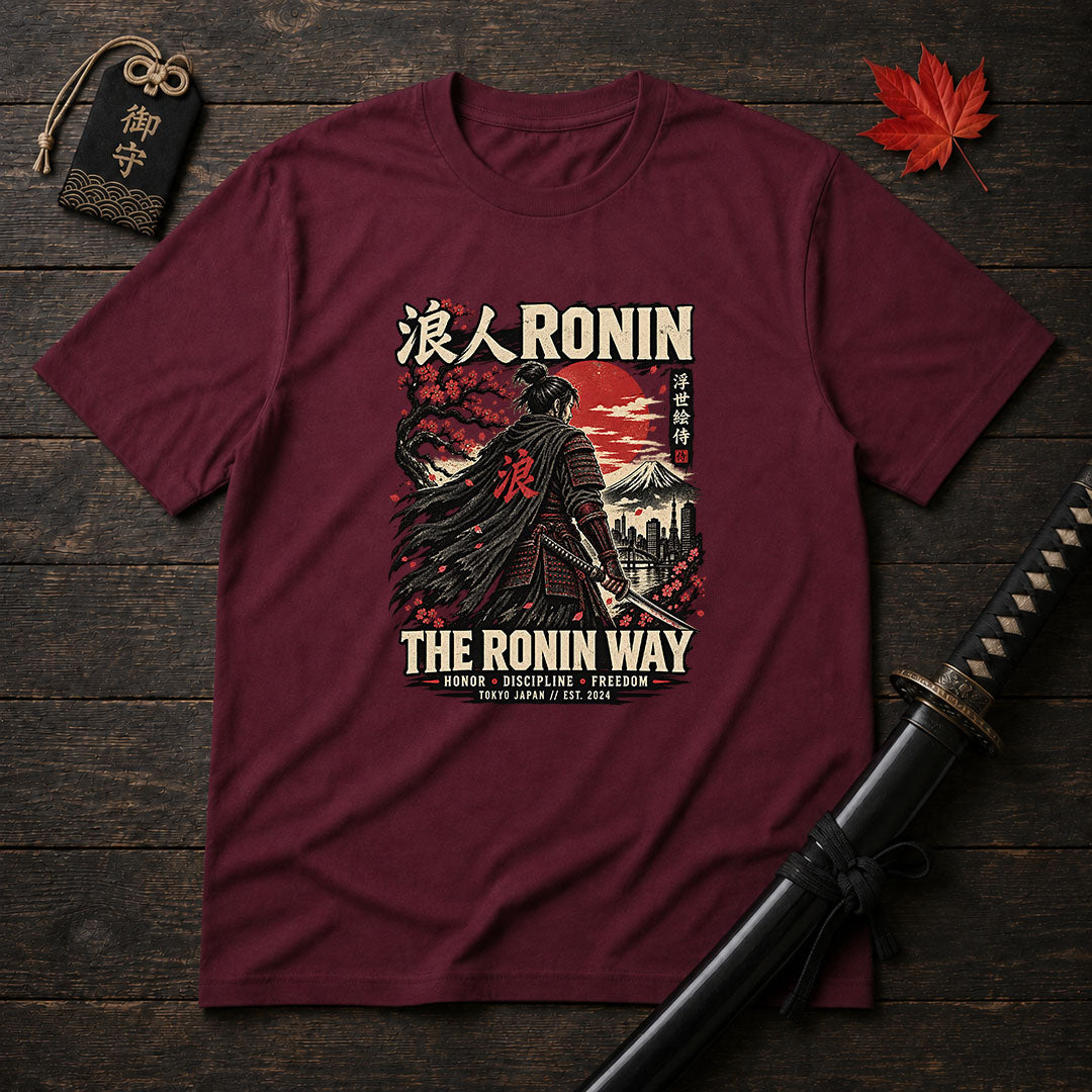 Ronin Under Red Sun T-Shirt