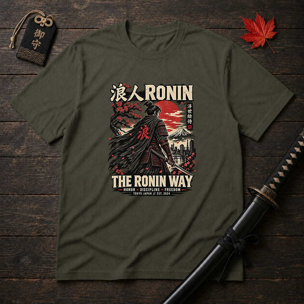 Ronin Under Red Sun T-Shirt