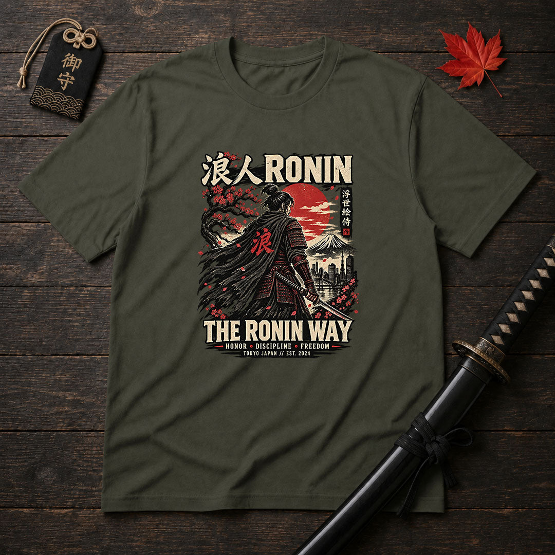 Ronin Under Red Sun T-Shirt