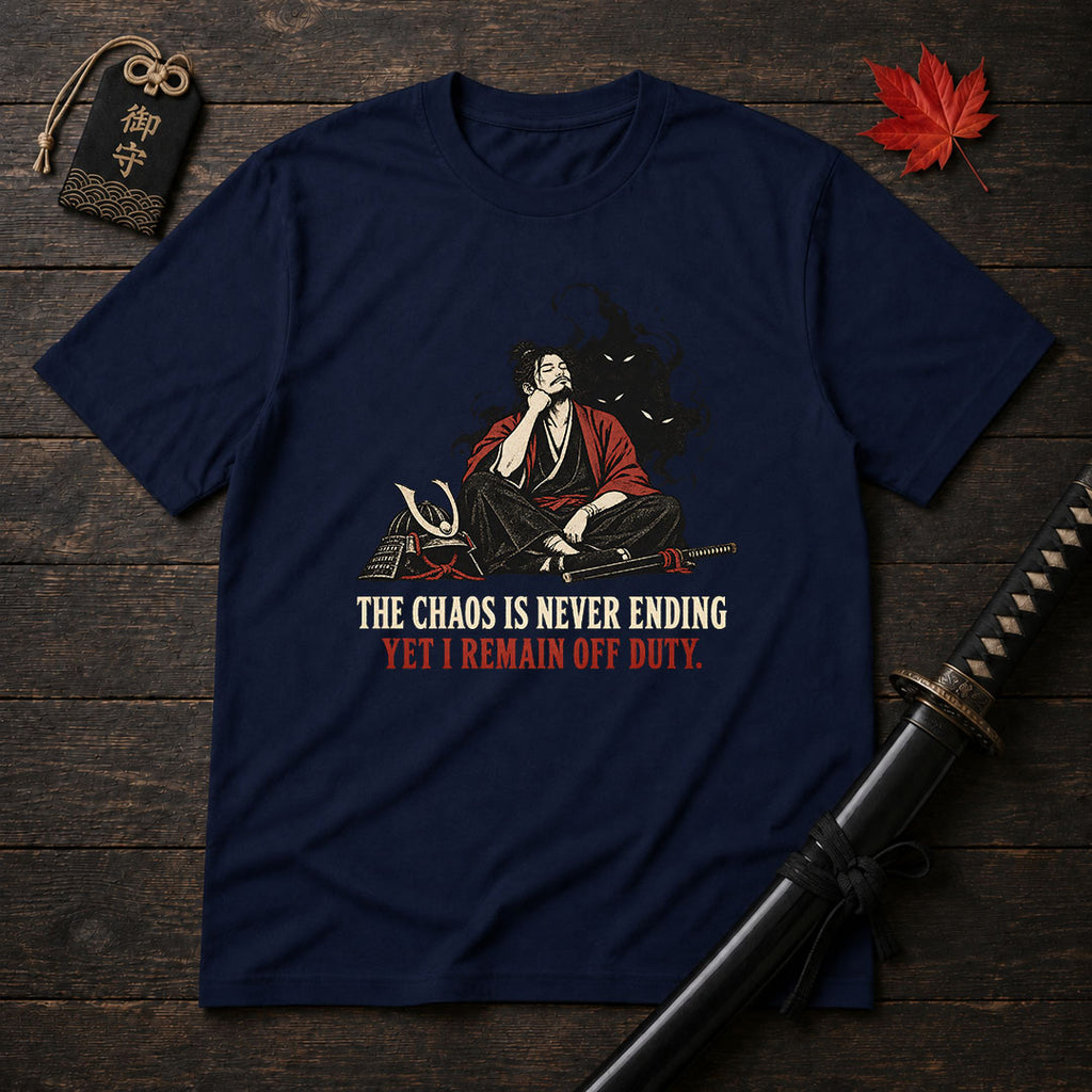 Samurai Amidst Chaos T-Shirt