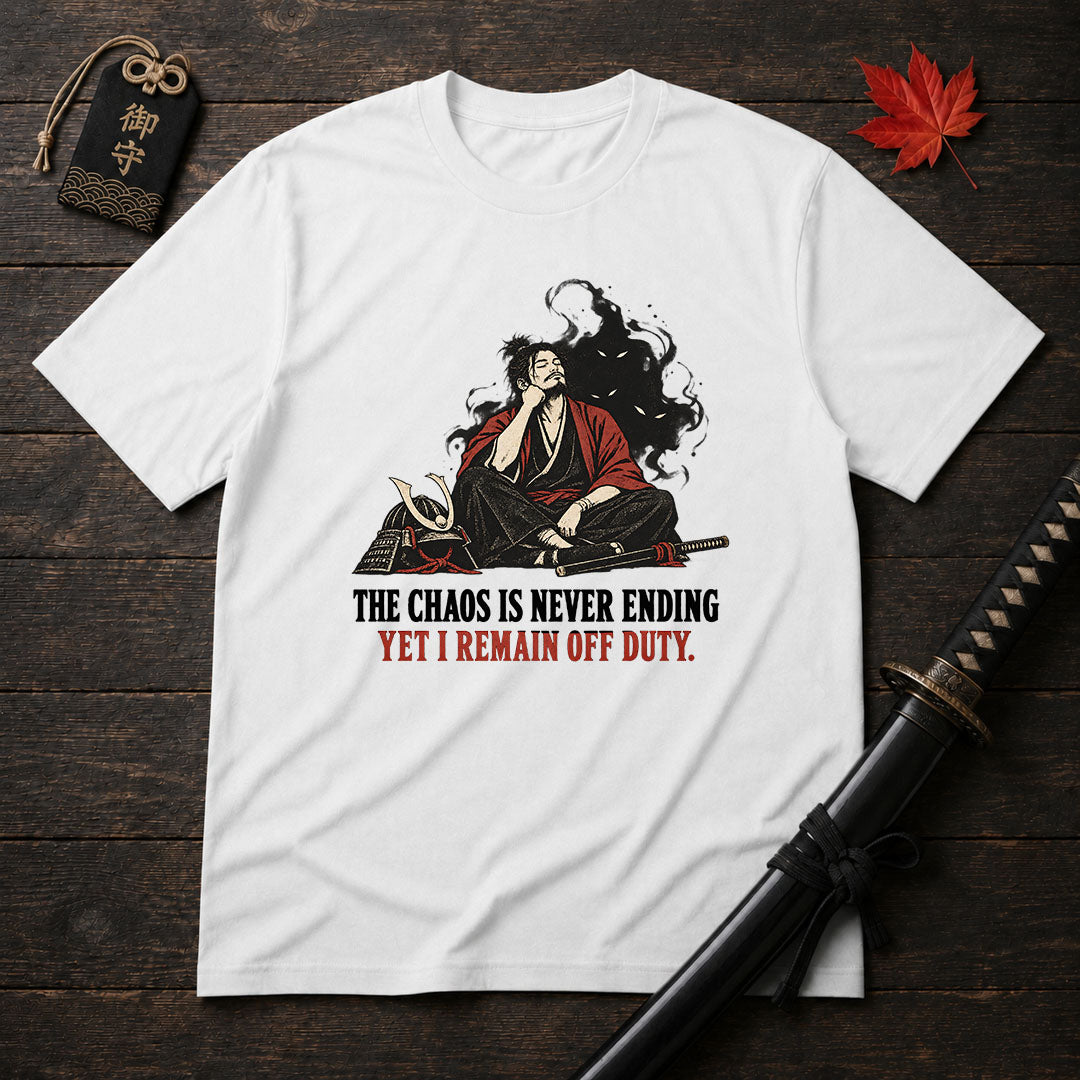 Samurai Amidst Chaos T-Shirt