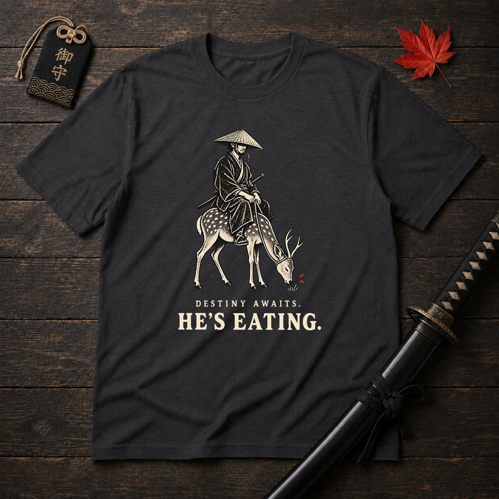 Samurai And Deer T-Shirt