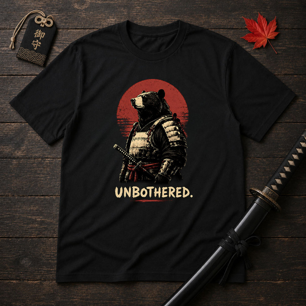 Samurai Bear With Katana T-Shirt