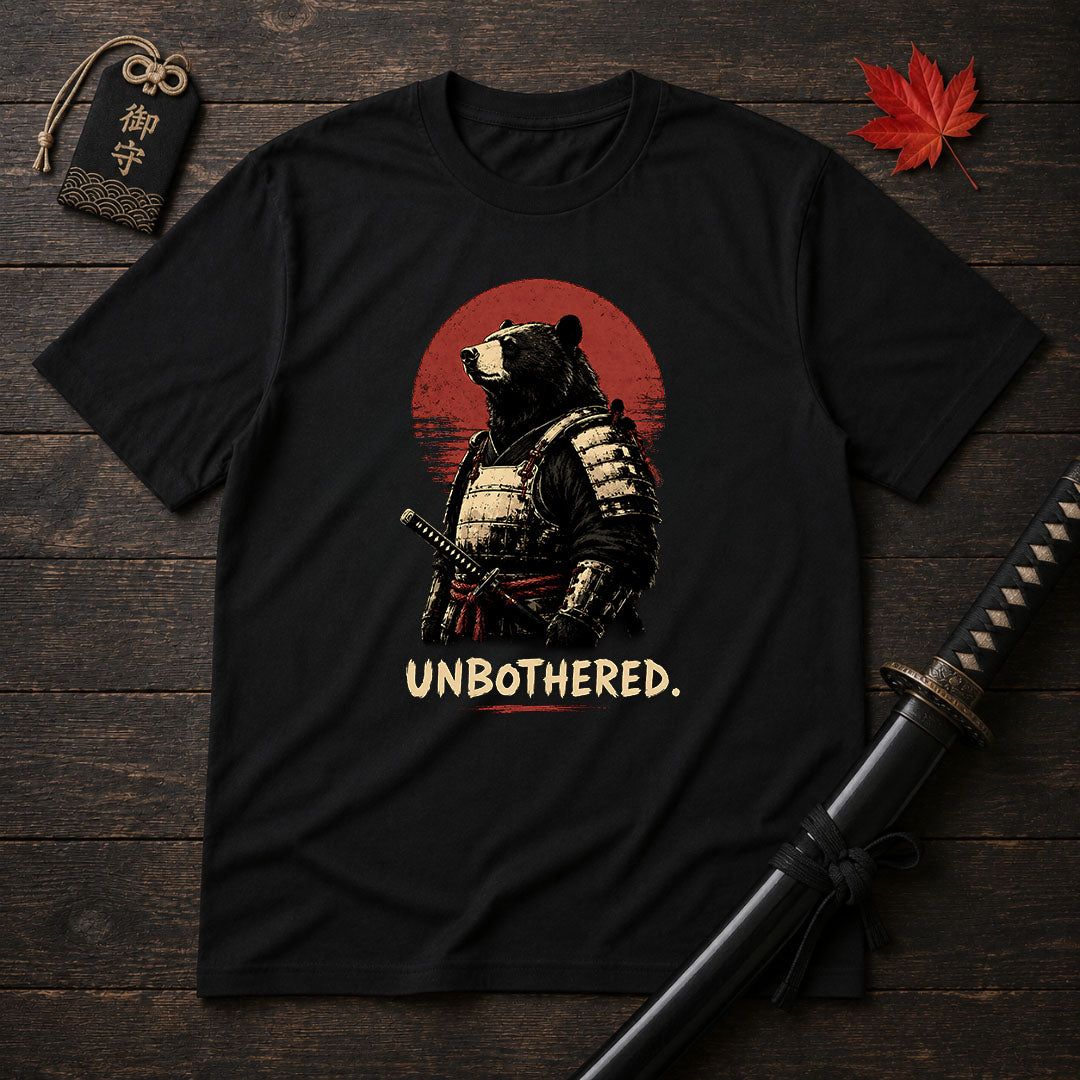 Samurai Bear With Katana T-Shirt