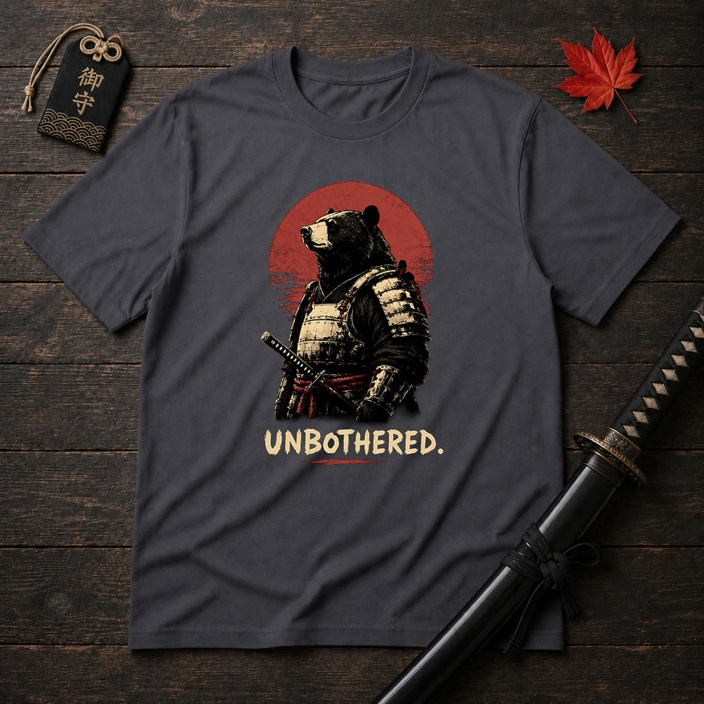 Samurai Bear With Katana T-Shirt