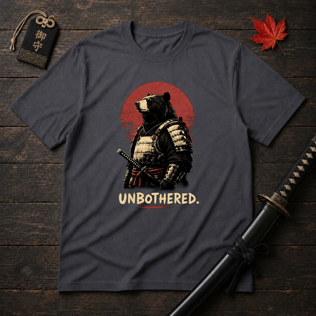 Samurai Bear With Katana T-Shirt