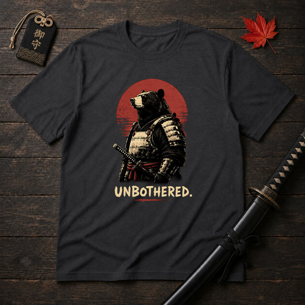 Samurai Bear With Katana T-Shirt