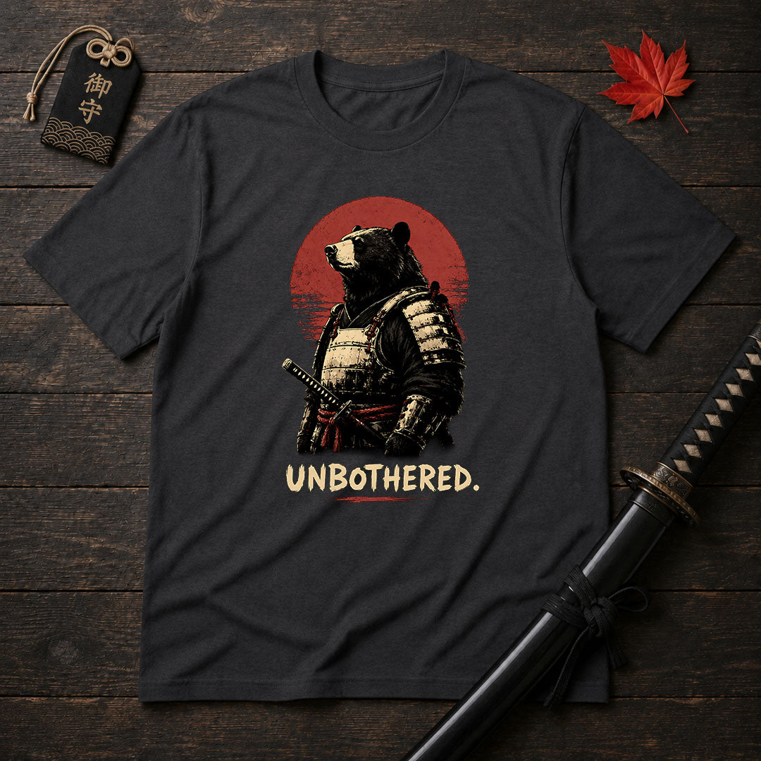 Samurai Bear With Katana T-Shirt