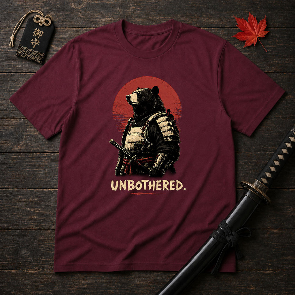 Samurai Bear With Katana T-Shirt