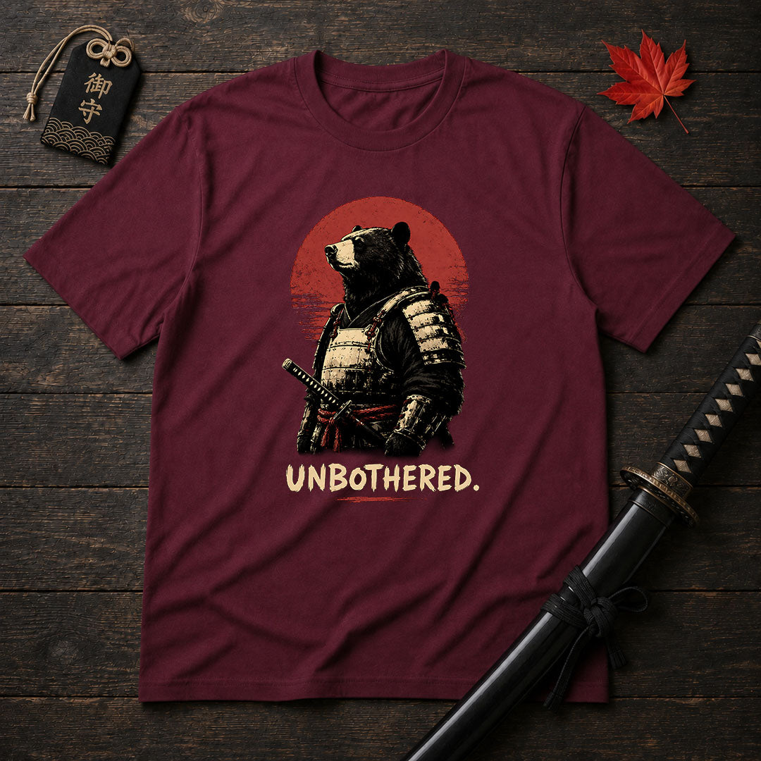 Samurai Bear With Katana T-Shirt
