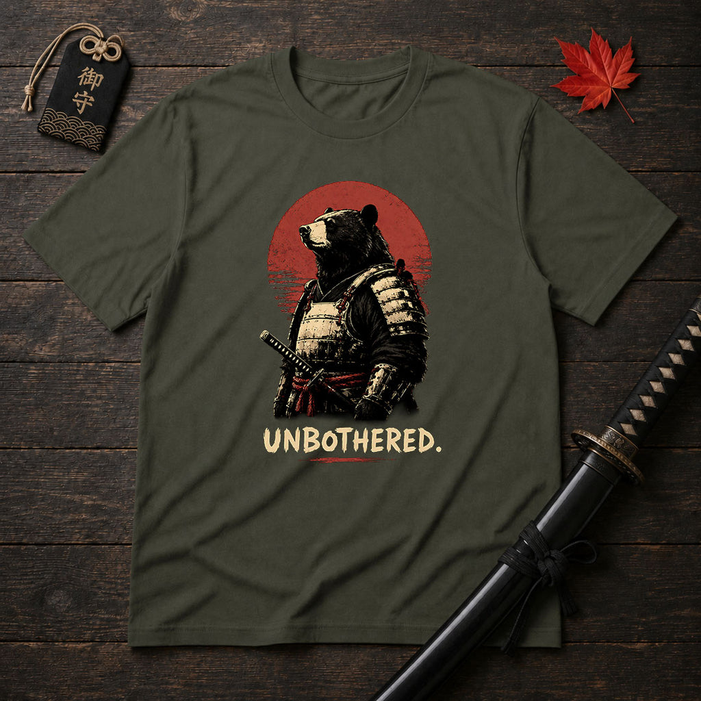 Samurai Bear With Katana T-Shirt