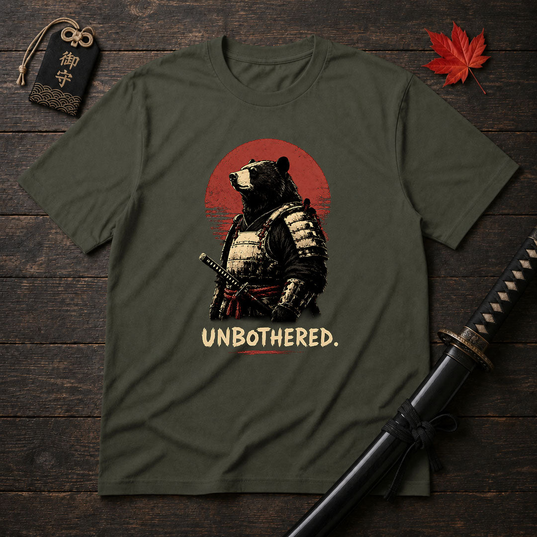Samurai Bear With Katana T-Shirt