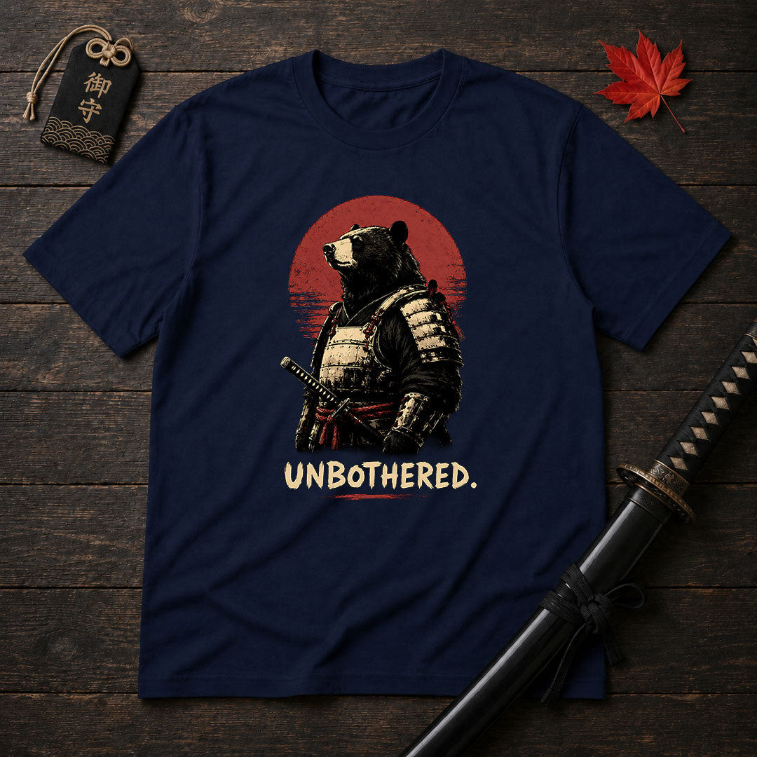 Samurai Bear With Katana T-Shirt