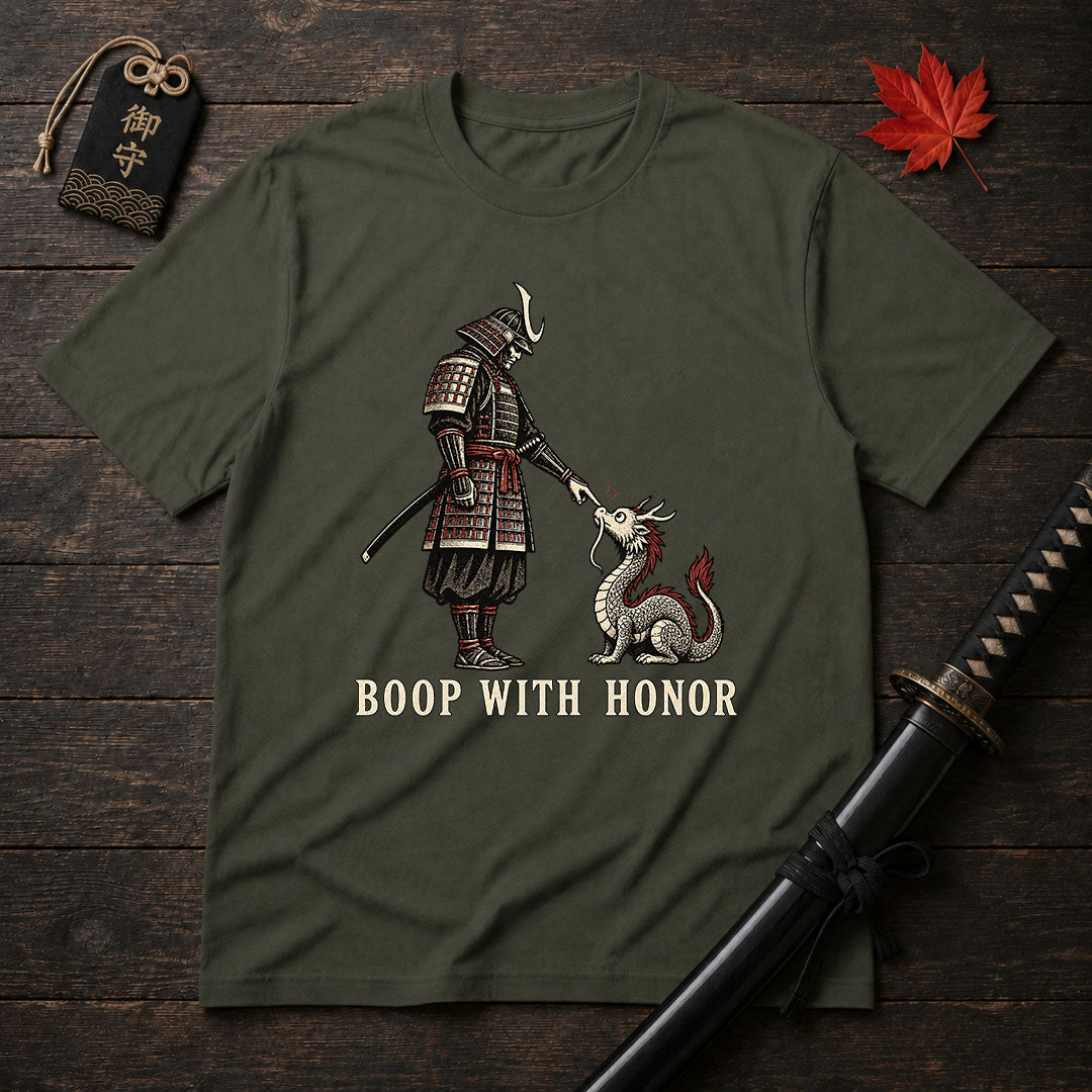Samurai Boop With Honor T-Shirt