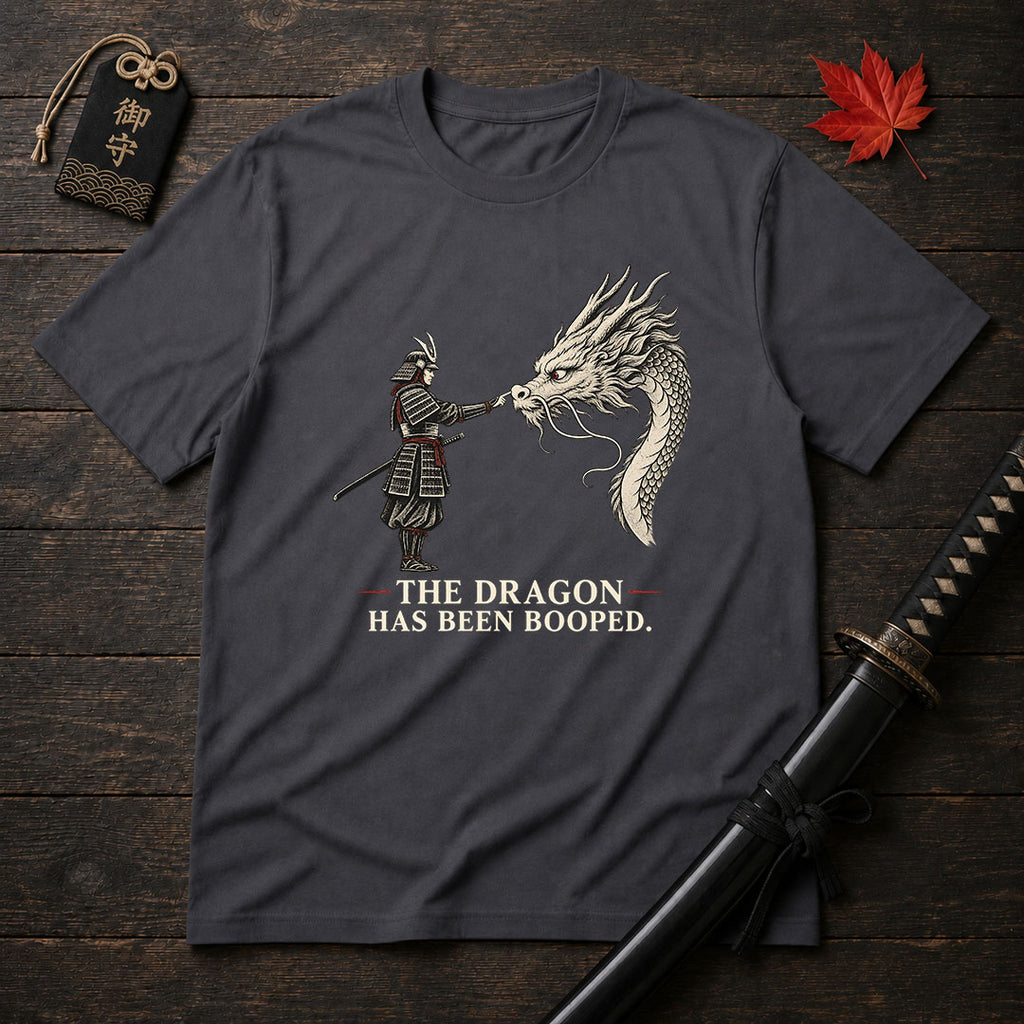Samurai Boops Dragon T-Shirt