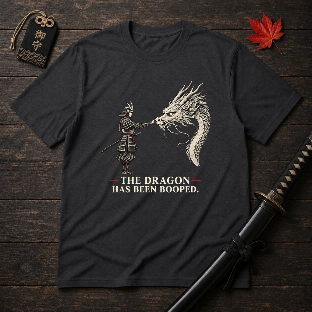 Samurai Boops Dragon T-Shirt