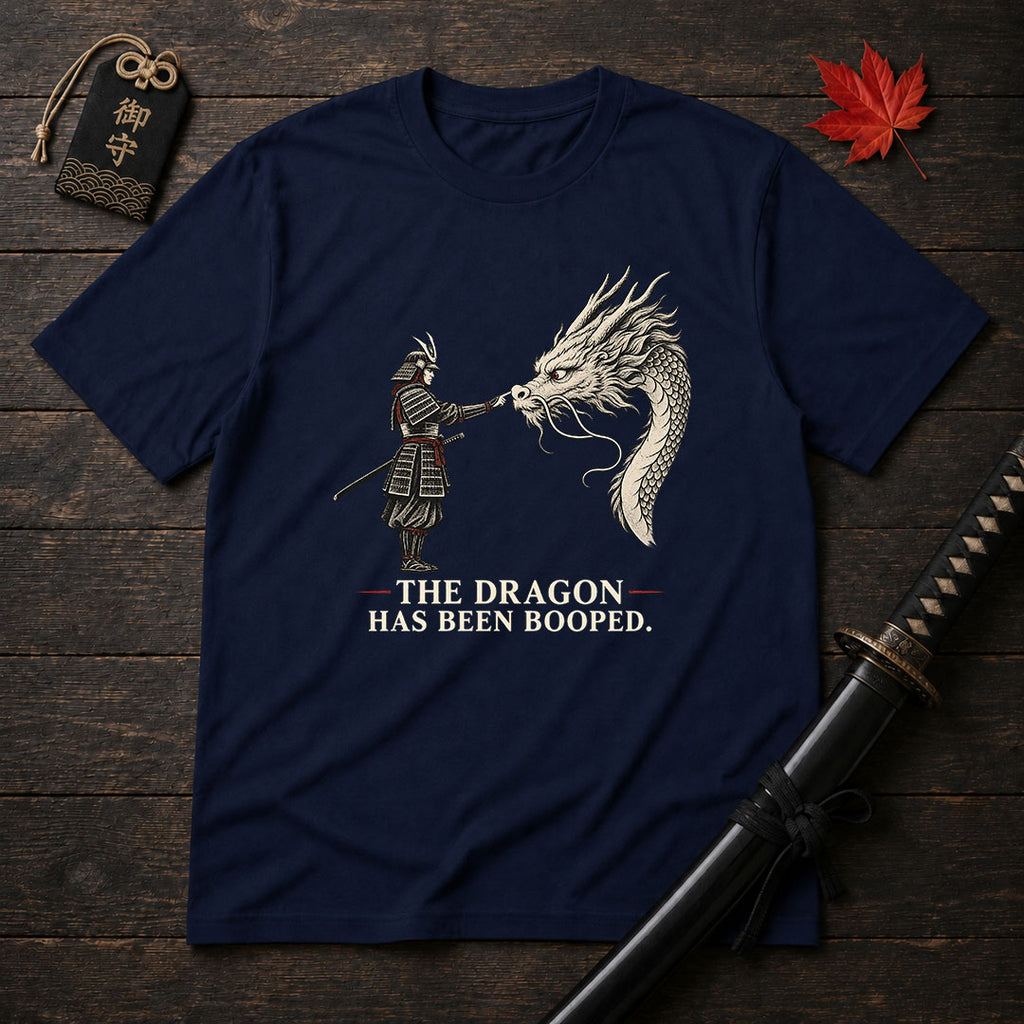 Samurai Boops Dragon T-Shirt