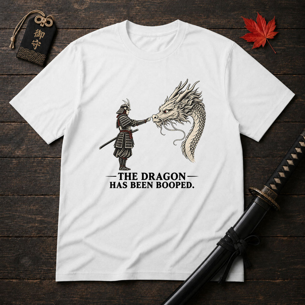 Samurai Boops Dragon T-Shirt