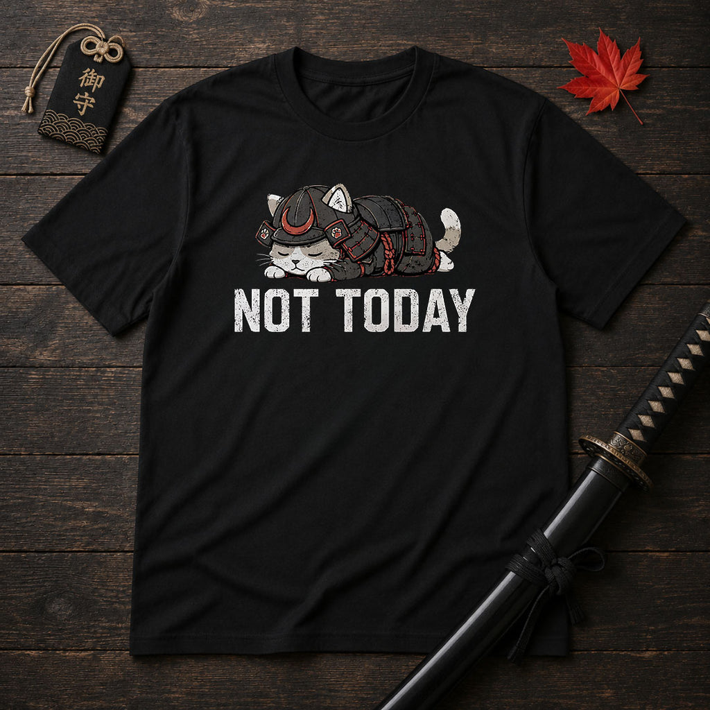 Samurai Cat Nap T-Shirt