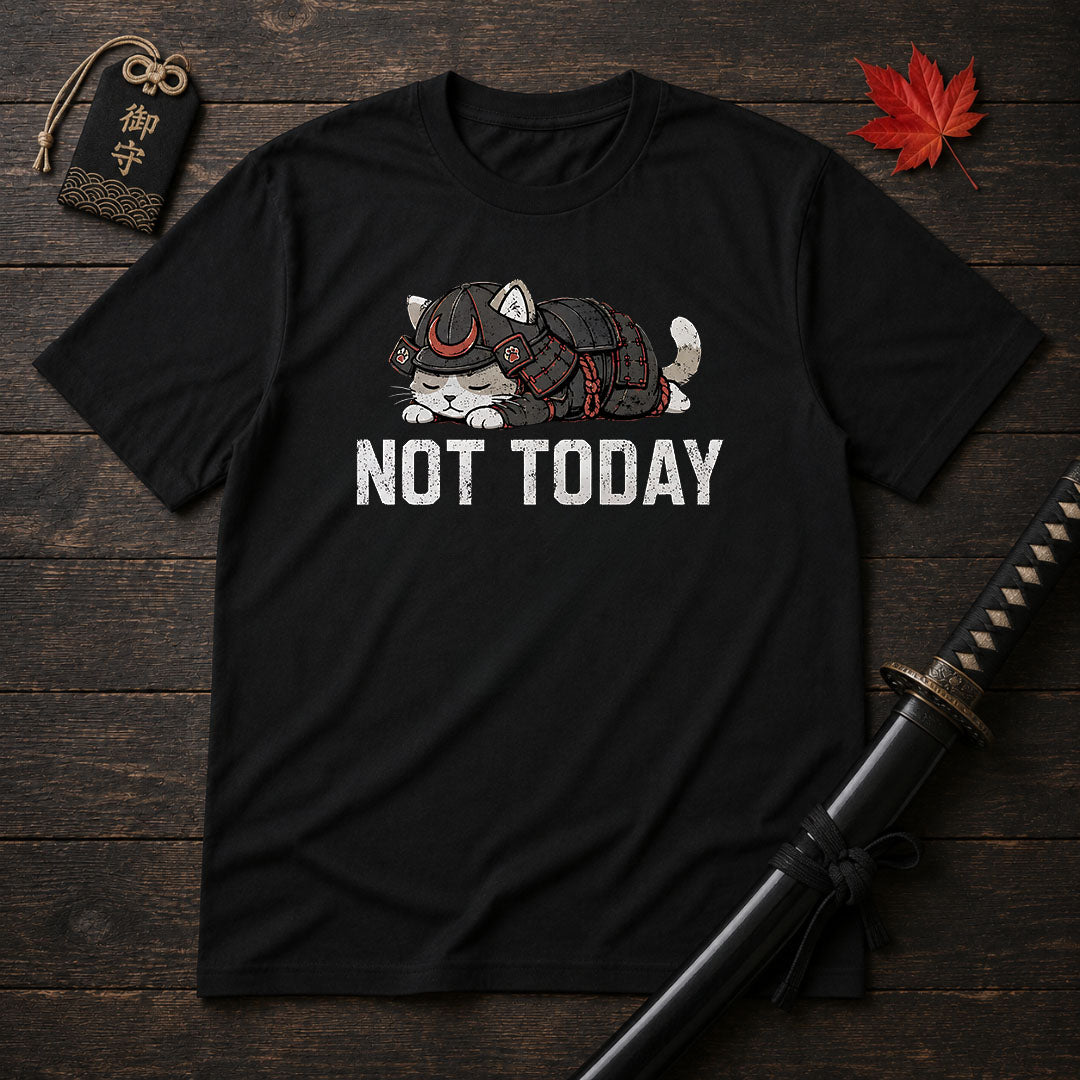 Samurai Cat Nap T-Shirt