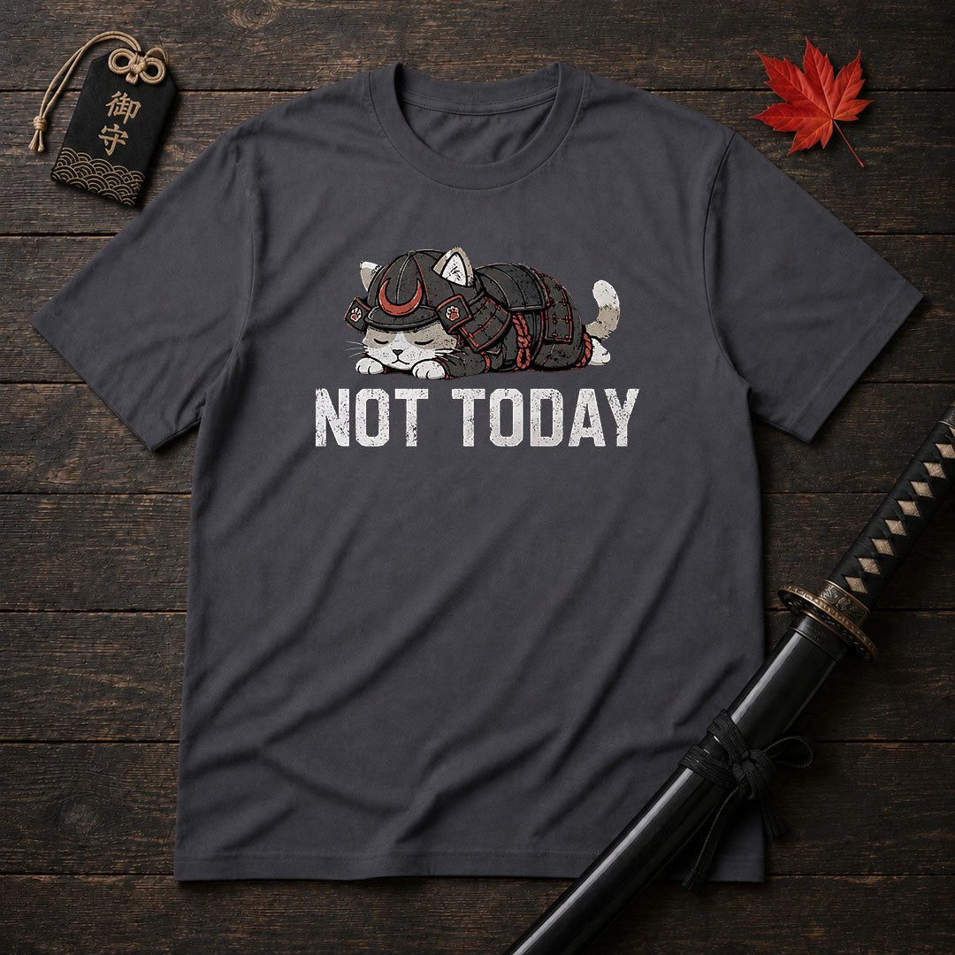 Samurai Cat Nap T-Shirt