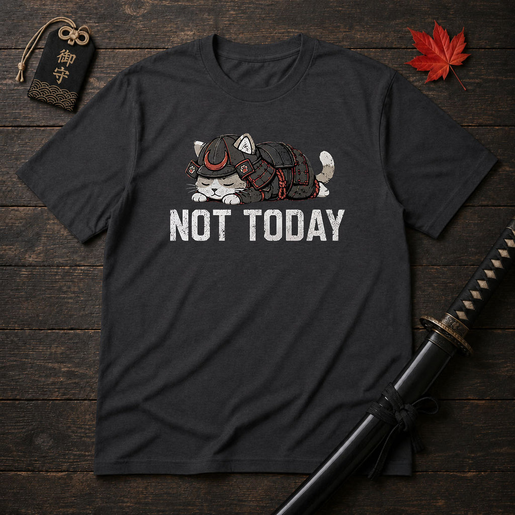 Samurai Cat Nap T-Shirt