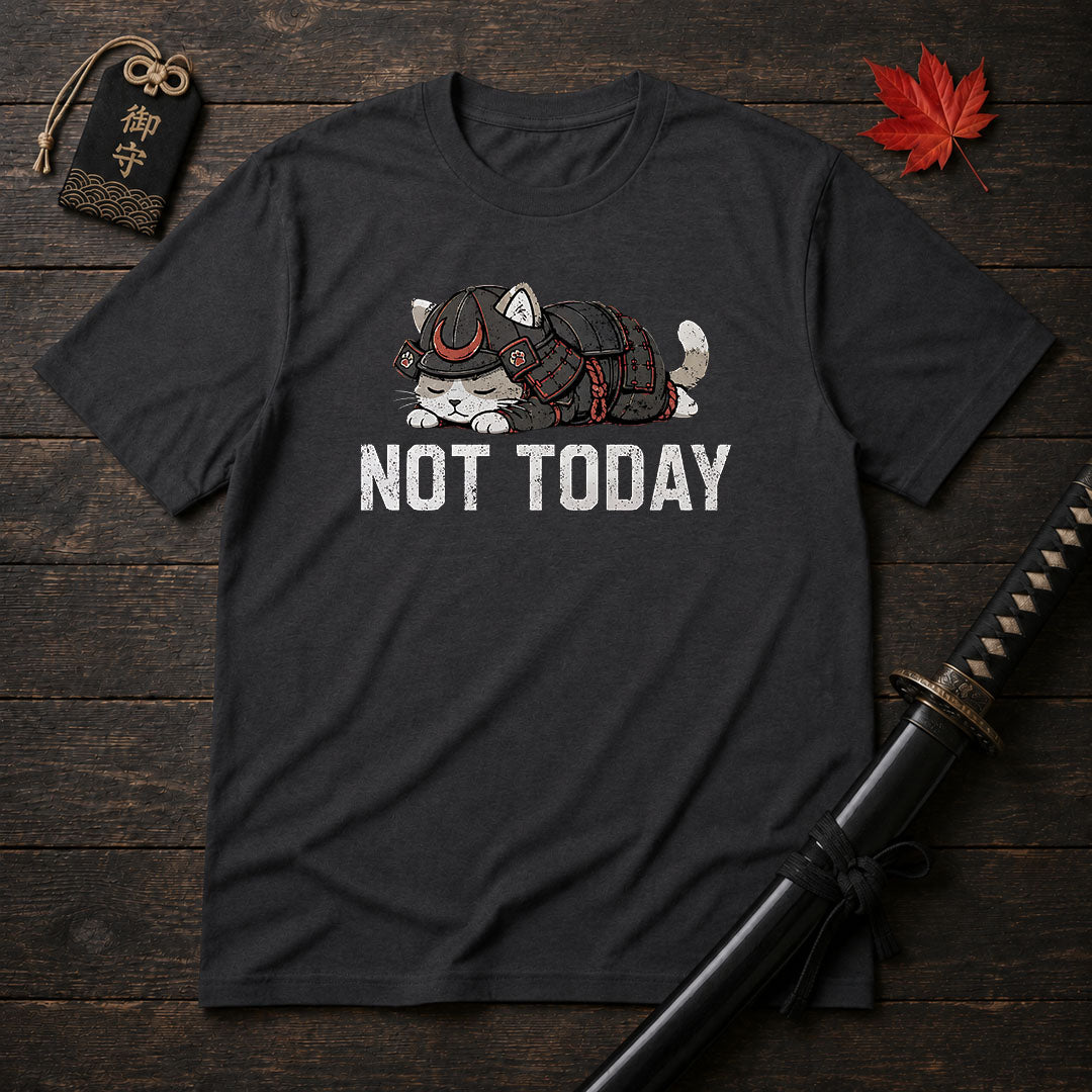 Samurai Cat Nap T-Shirt