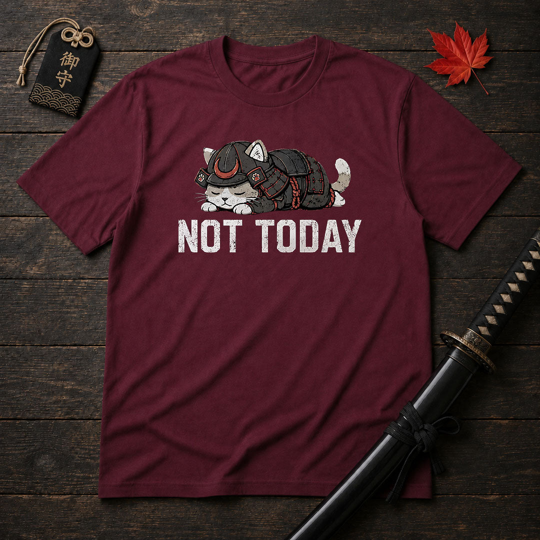 Samurai Cat Nap T-Shirt