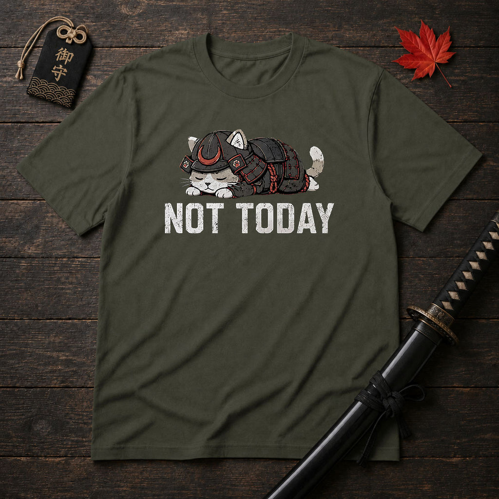 Samurai Cat Nap T-Shirt