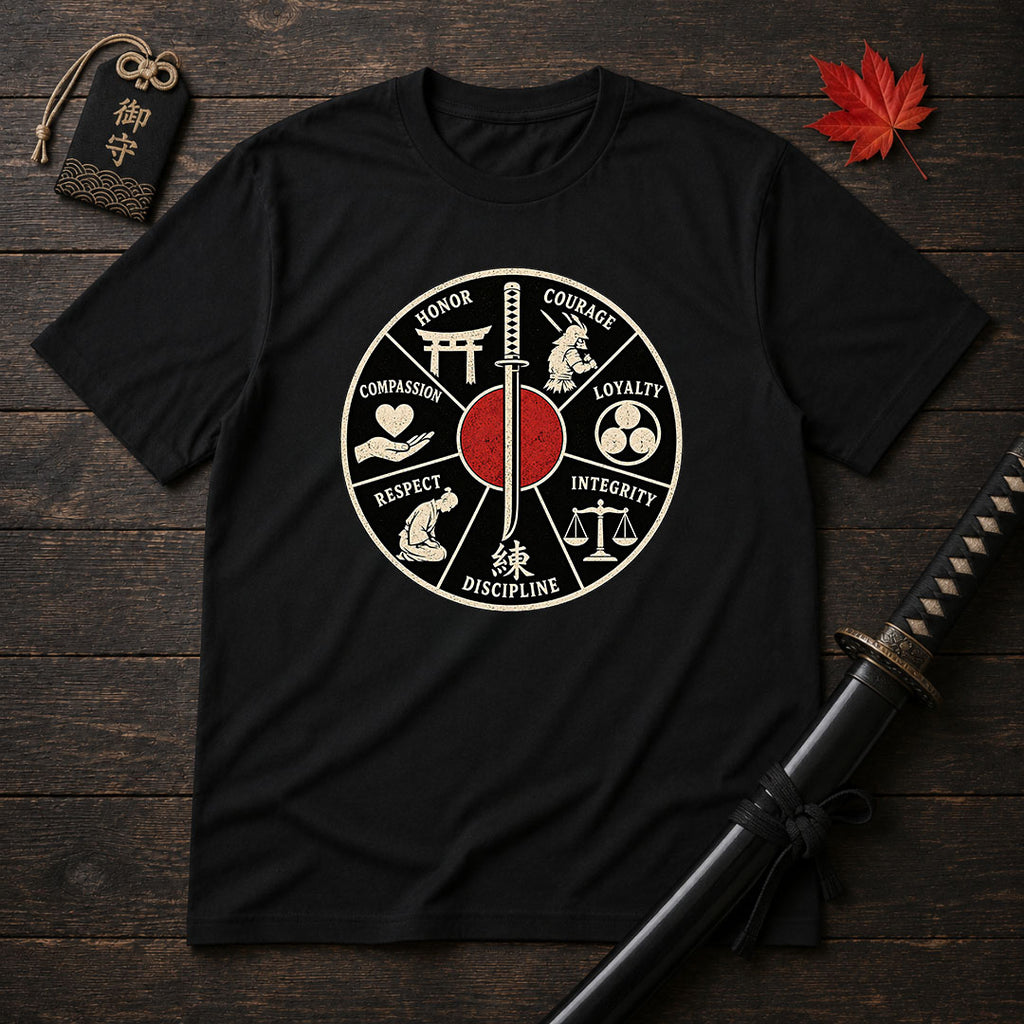 Samurai Code Emblem T-Shirt